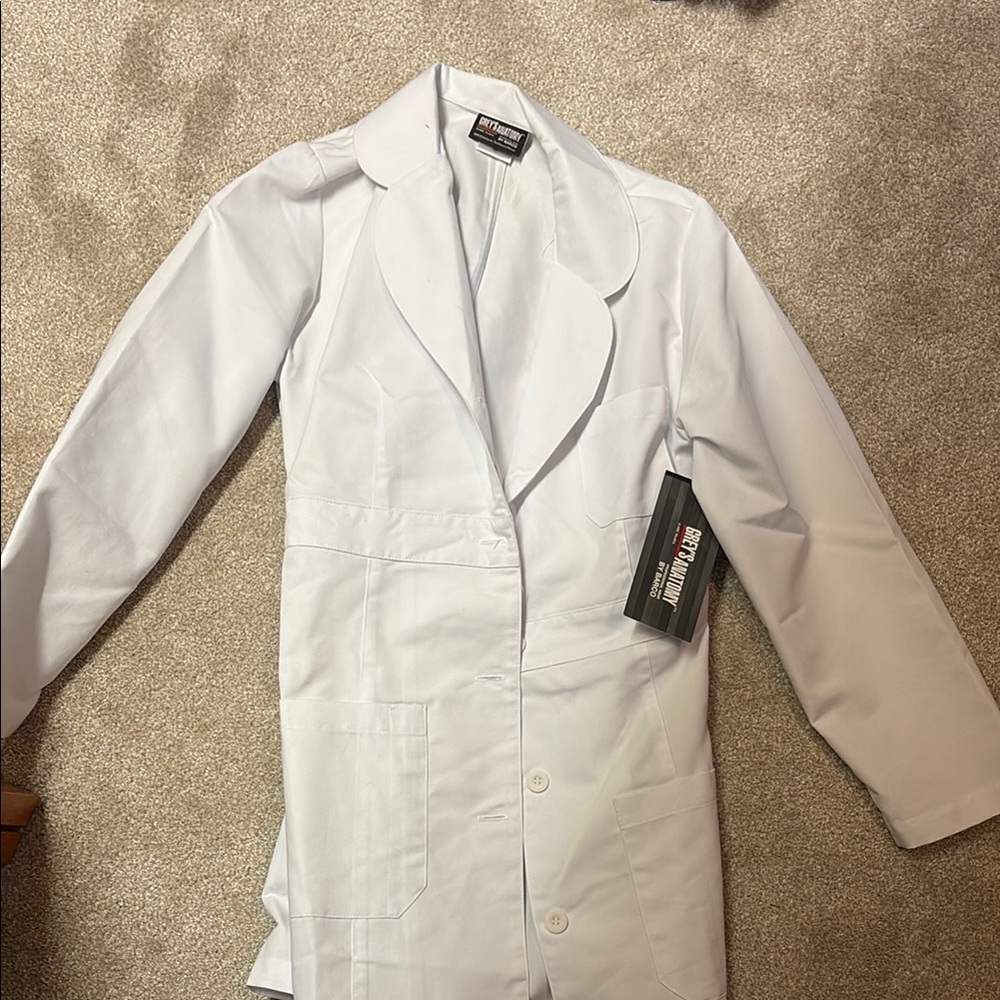 Grey's Anatomy White lab coat, never worn